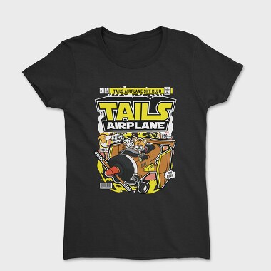 Sonic Tails Airplane, Women's T-Shirt