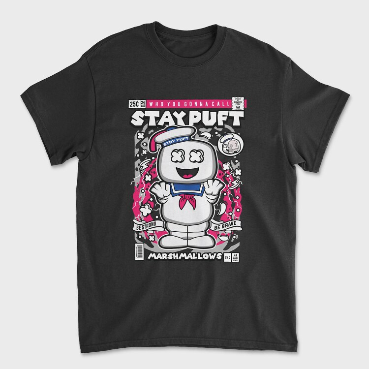 Stay Puft Marshmallowman, Унисекс Мъжка Тениска