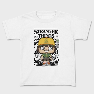Stranger Things Dustin, Kids' T-Shirt