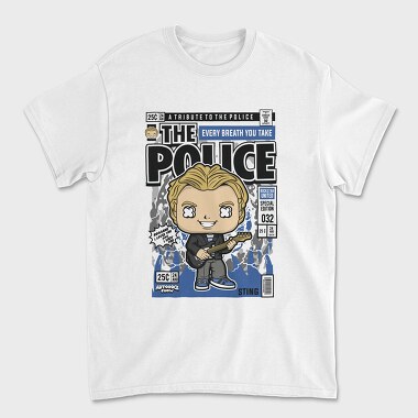 The Police Sting, Unisex Men's T-Shirt