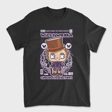 Willy Wonka And The Chocolate Factory, Unisex Men's T-Shirt