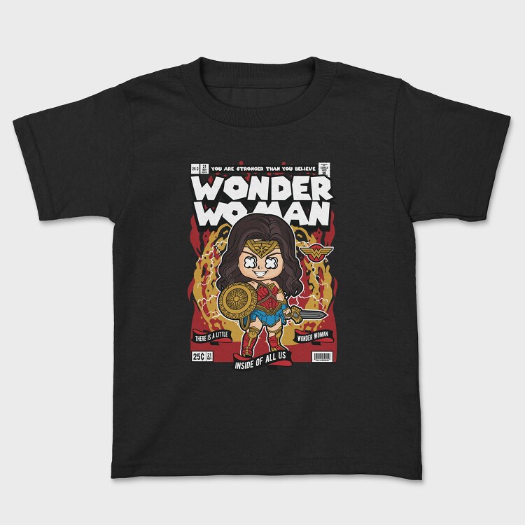 Wonder Woman, Kids' T-Shirt