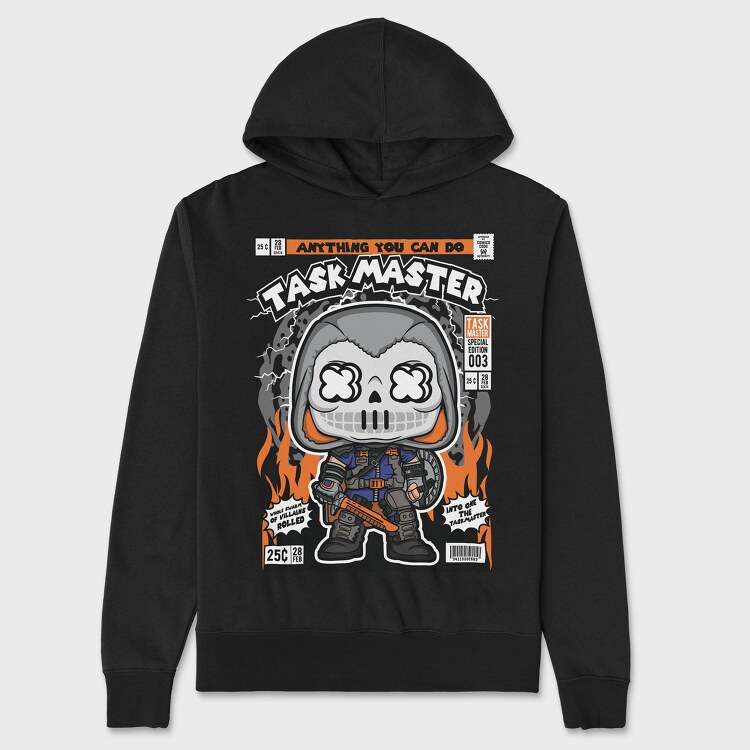 Taskmaster, Unisex Men's Hoodie