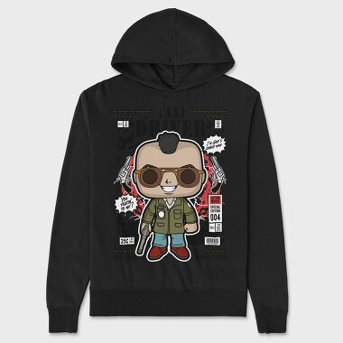 Taxi Driver Robert De Niro, Unisex Men's Hoodie