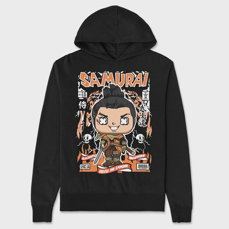 Samurai 3, Unisex Men's Hoodie