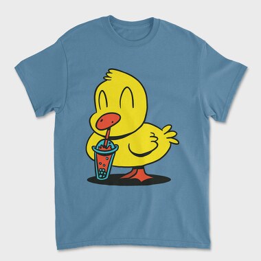 Duck Bubble Tea, Unisex Men's T-Shirt