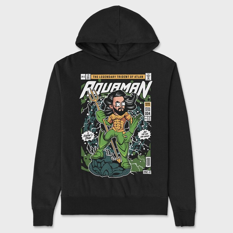 Aquaman, Unisex Men's Hoodie