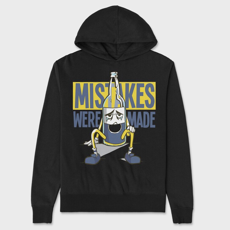 Mistakes Were Made, Unisex Men's Hoodie
