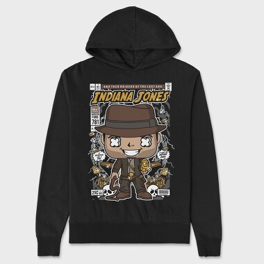Indiana Jones, Unisex Men's Hoodie