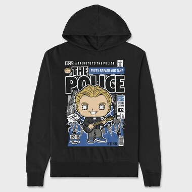 The Police Sting, Unisex Men's Hoodie
