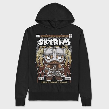Skyrim, Unisex Men's Hoodie