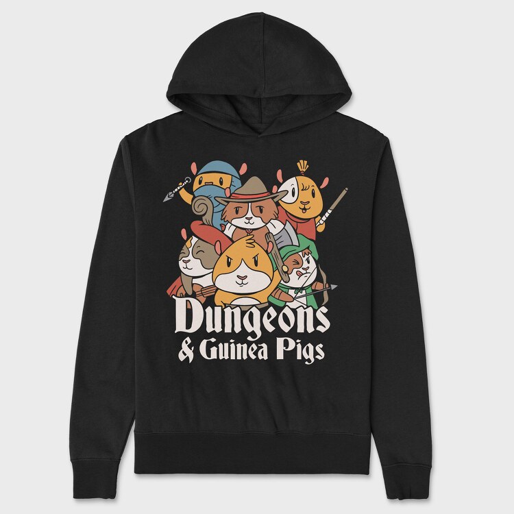 Унисекс Мъжко Суичър, Dungeons And Guinea Pigs