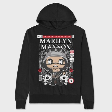 Marilyn Manson, Unisex Men's Hoodie