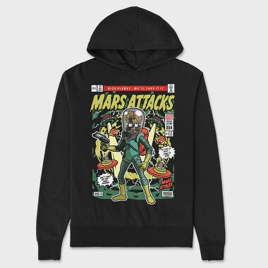 Mars Attacks, Unisex Men's Hoodie