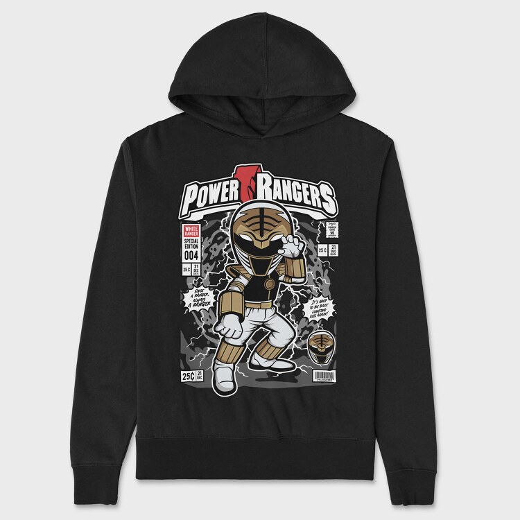 Power Ranger, Unisex Men's Hoodie