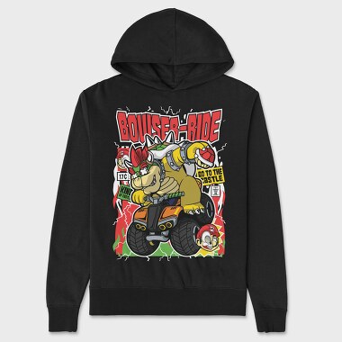 Bowser Ride, Unisex Men's Hoodie
