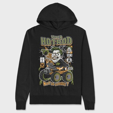 Joker Hotrod, Unisex Men's Hoodie