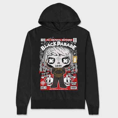 Gerard Way Black Parade, Unisex Men's Hoodie