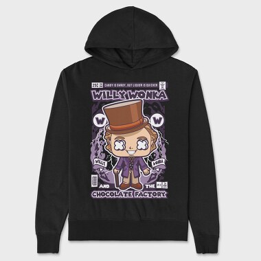 Willy Wonka And The Chocolate Factory, Unisex Men's Hoodie
