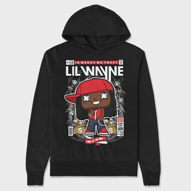 Unisex Men's Hoodie, Lil Wayne