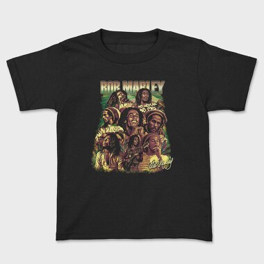 Bob Marley 4, Kids' T-Shirt