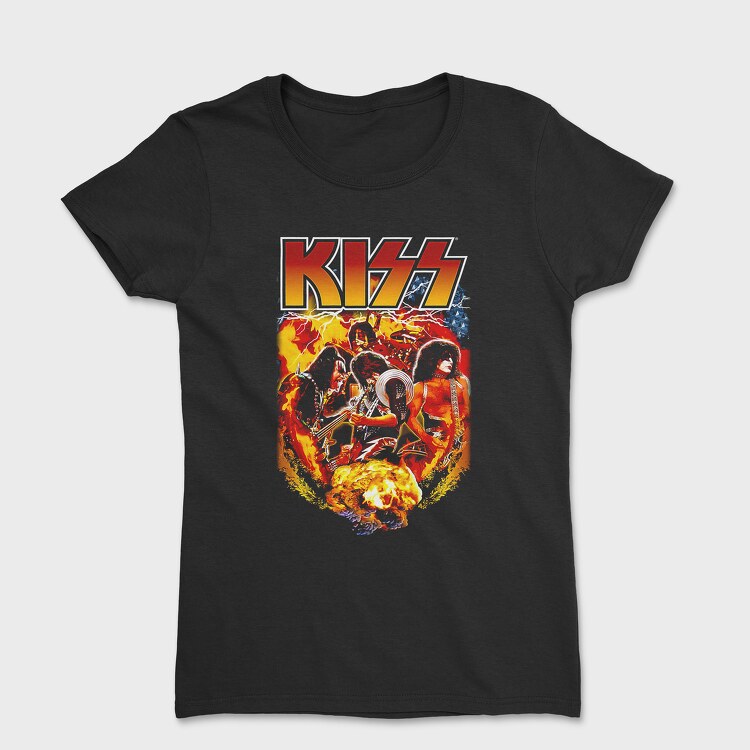Kiss 4, Women's T-Shirt