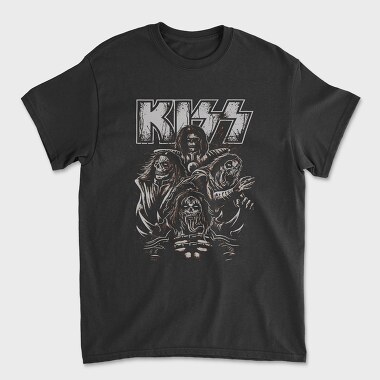 Kiss 5, Unisex Men's T-Shirt