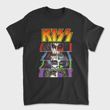 Kiss 6, Unisex Men's T-Shirt