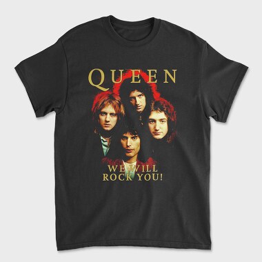 Queen, Unisex Men's T-Shirt