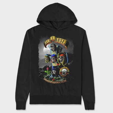Guns N Roses 6, Unisex Men's Hoodie