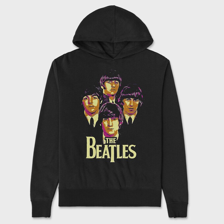 The Beatles 3, Unisex Men's Hoodie