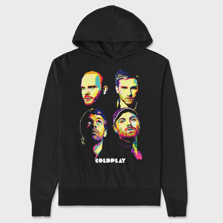 Coldplay 2, Unisex Men's Hoodie