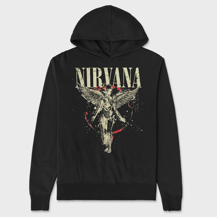 Nirvana 2, Unisex Men's Hoodie