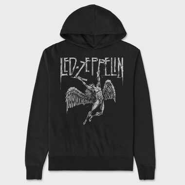 Led Zeppelin, Unisex Men's Hoodie