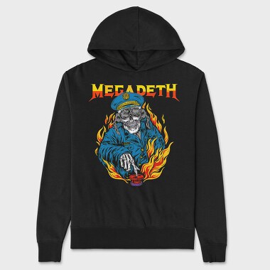 Megadeth, Unisex Men's Hoodie