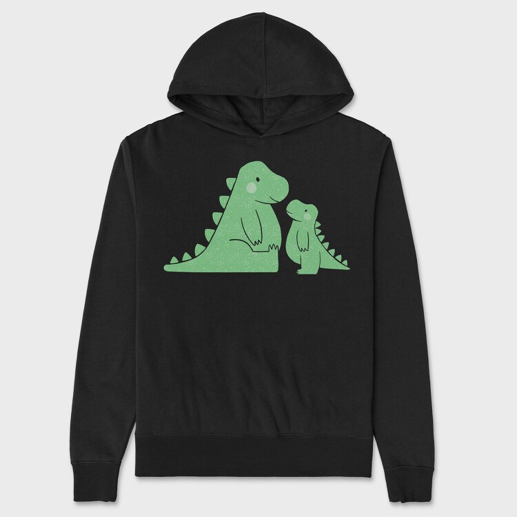 Cute Dinosaur, Unisex Men's Hoodie
