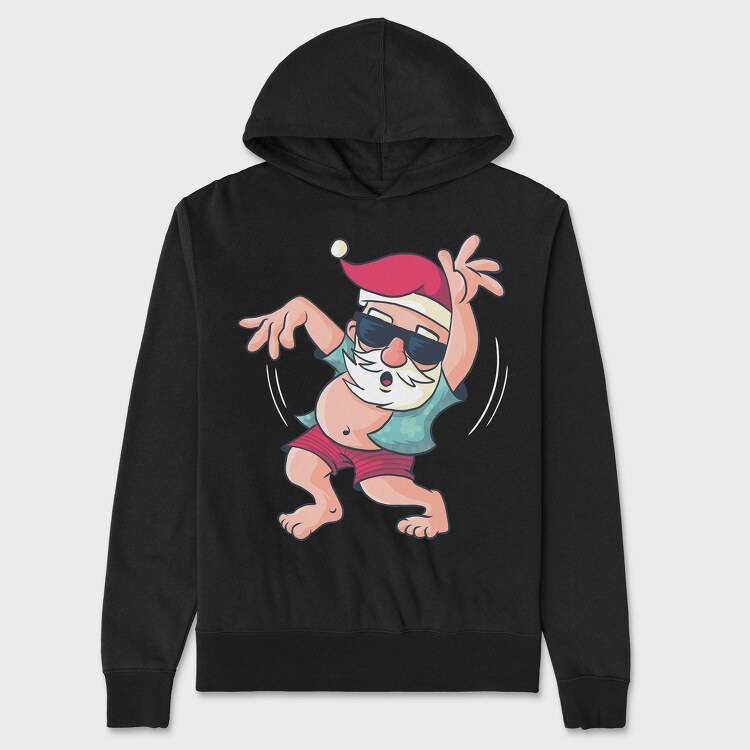 Santa Dancing, Unisex Men's Hoodie