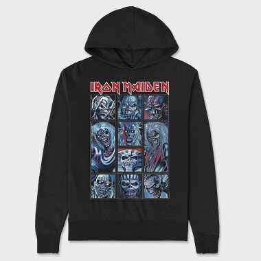 Iron Maiden, Unisex Men's Hoodie