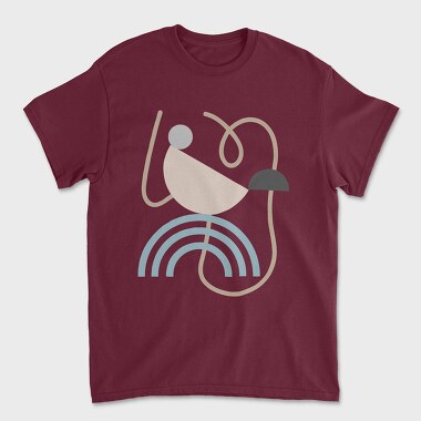 Abstract Shape 15, Unisex Men's T-Shirt