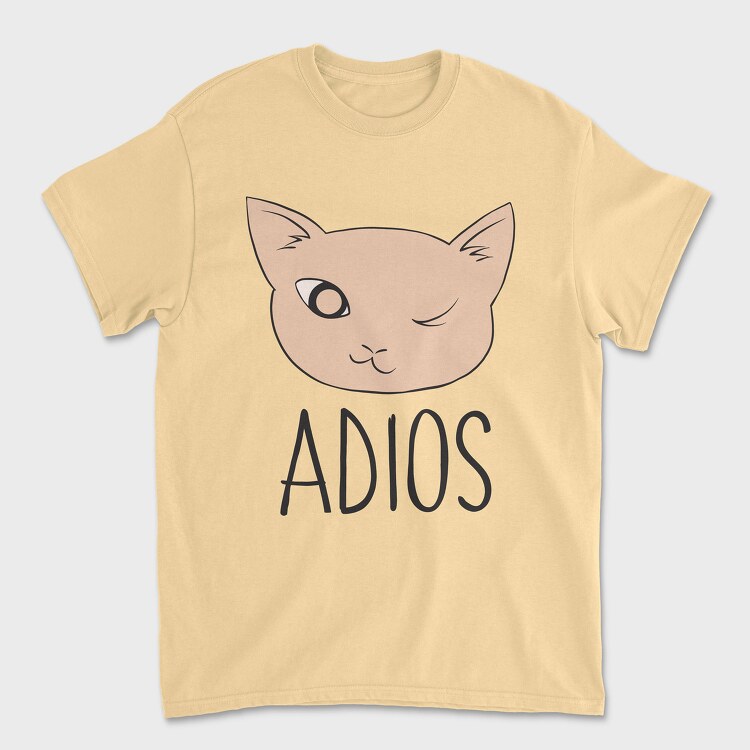 Adios, Unisex Men's T-Shirt