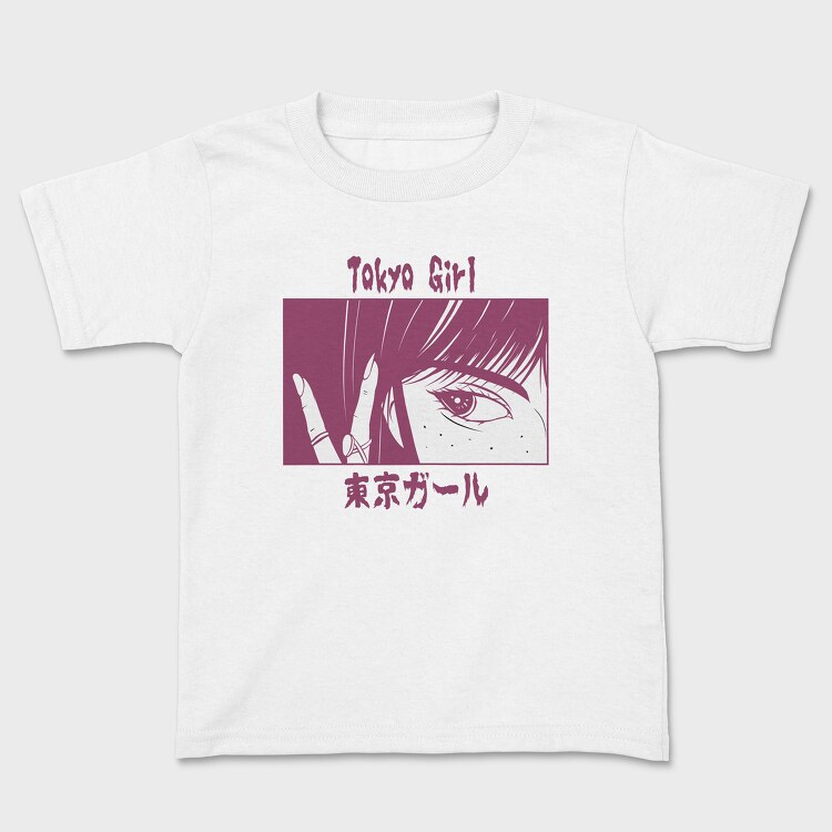 Anime Japanese 16, Kids' T-Shirt