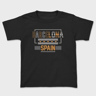 Barcelona, Kids' T-Shirt