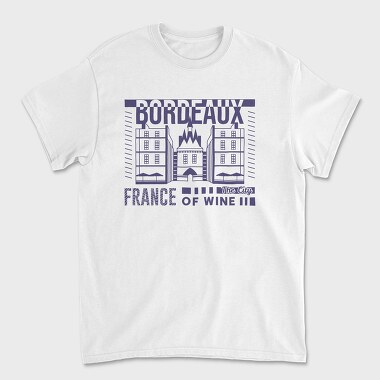 Bordeaux, Unisex Men's T-Shirt