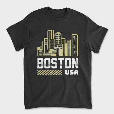 Boston, Unisex Men's T-Shirt