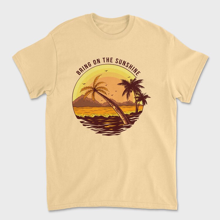 Bring on the Sunshine, Унисекс Мъжка Тениска