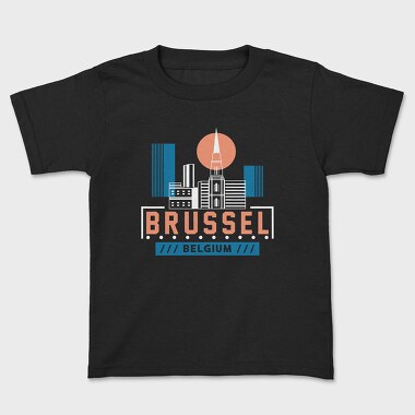 Brussel, Kids' T-Shirt