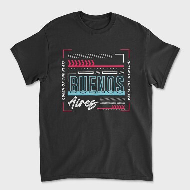 Buenos Aires, Unisex Men's T-Shirt