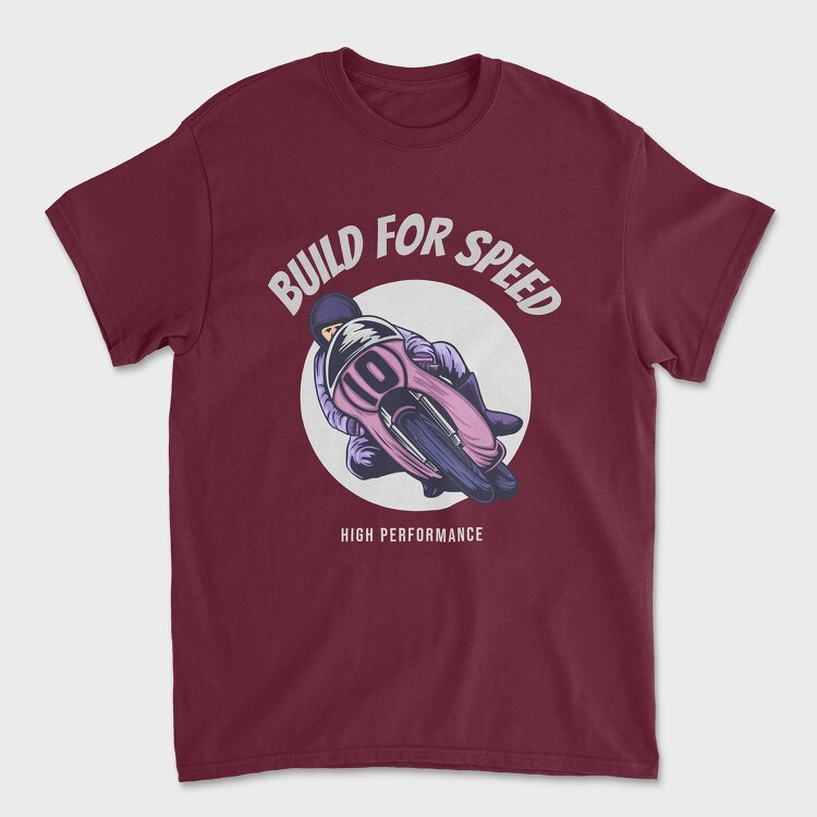 Build for Speed, Unisex Men's T-Shirt