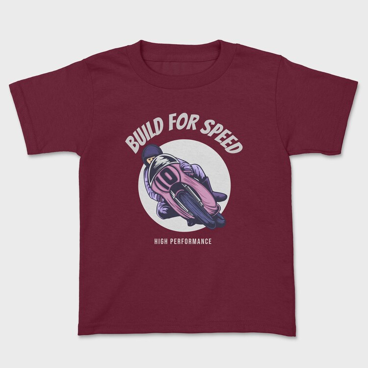 Build for Speed, Kids' T-Shirt
