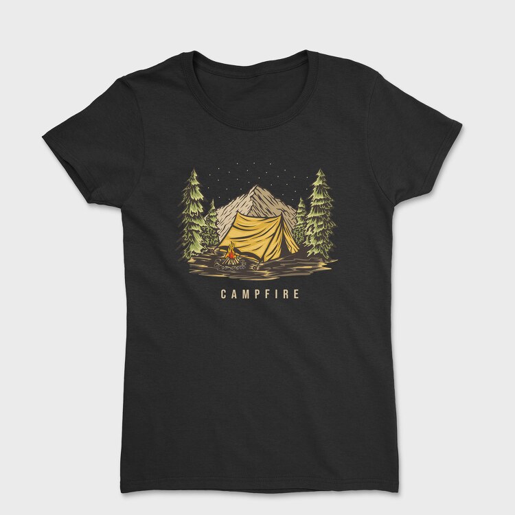 Campfire 3, Women's T-Shirt